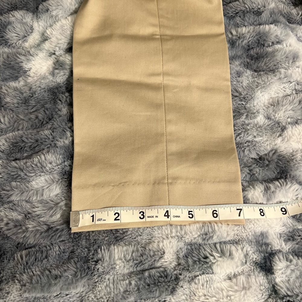 Michael Kors Tan Chinos Straight Leg Business Casual - Picture 5 of 5